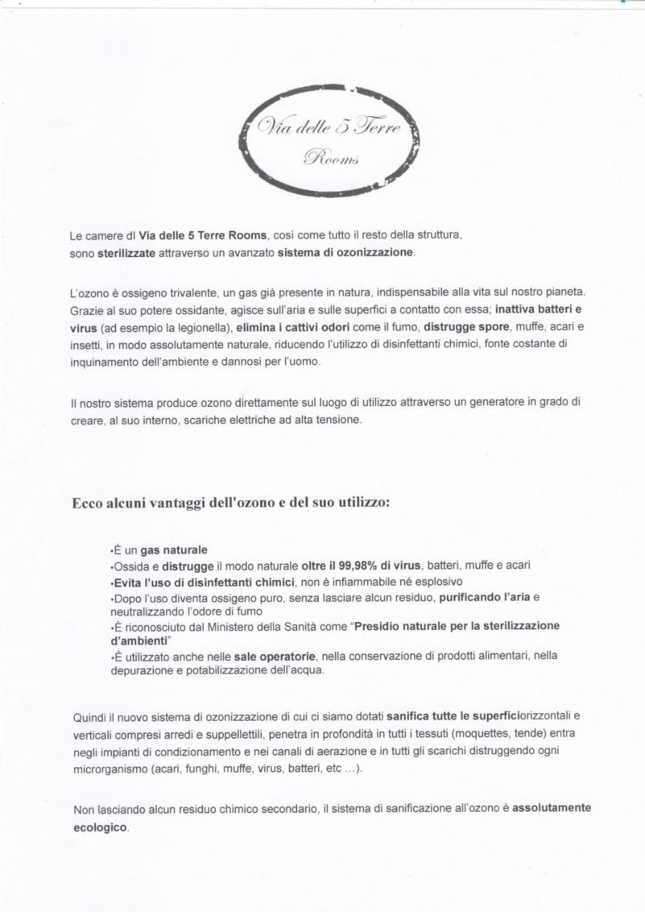 Via Delle 5 Terre Affittacamere